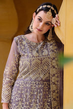 Load image into Gallery viewer, Purple Alluring Net Fabric Party Style Anarkali Suit