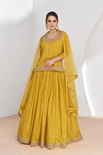Load image into Gallery viewer, Yellow Long Top Ready To Wear Sharara