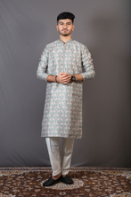 Load image into Gallery viewer, Mens Ethnic Motifs Printed Kurta Pajama