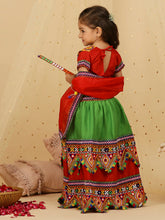 Load image into Gallery viewer, Girls Navratri Toran Lace Chaniya Choli